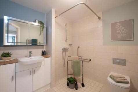 Typical shower room